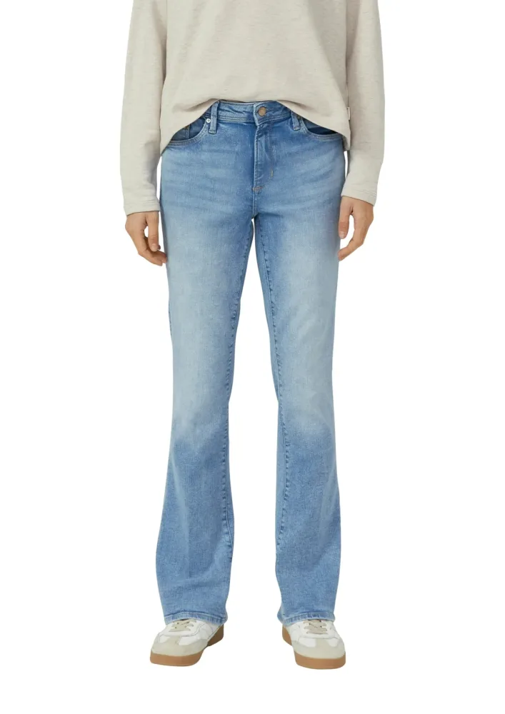 s.Oliver Schlagjeans im 5-Pocket-Stil und mit Stretch