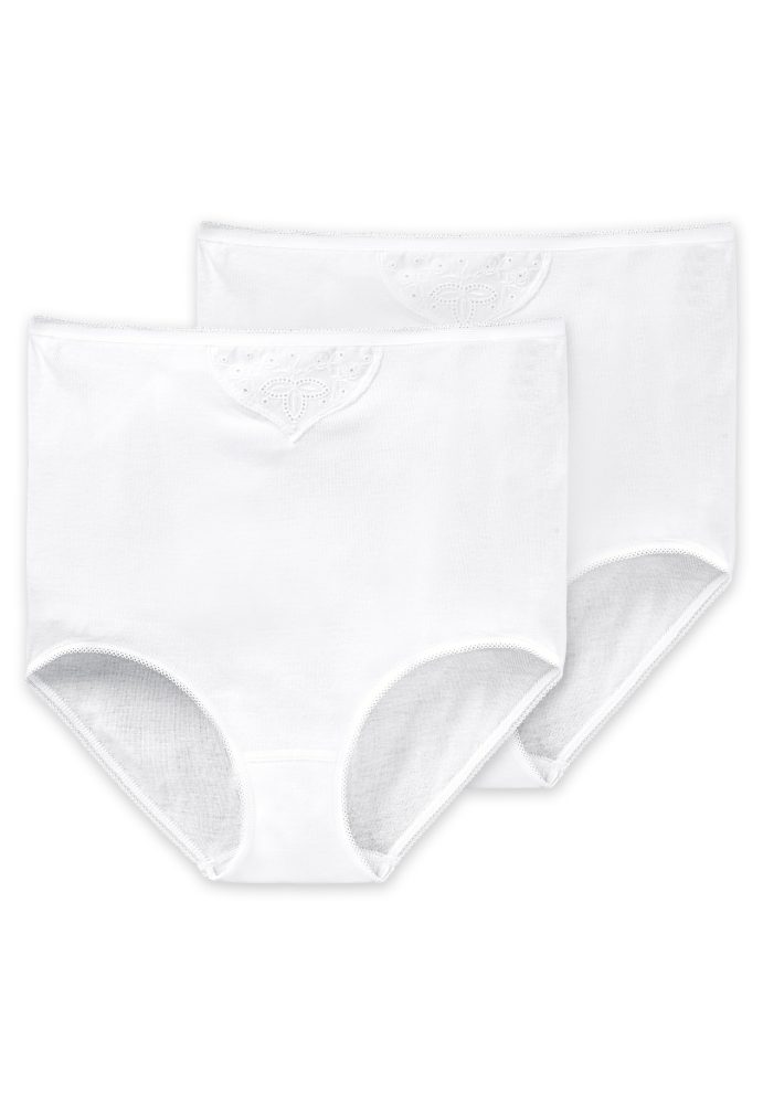 Schiesser - Cotton Maxi, für Damen, Weiss, Größe 42