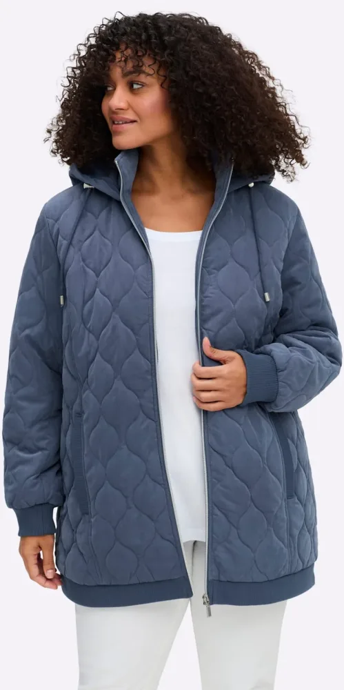 Sheego Blouson mit Kapuze