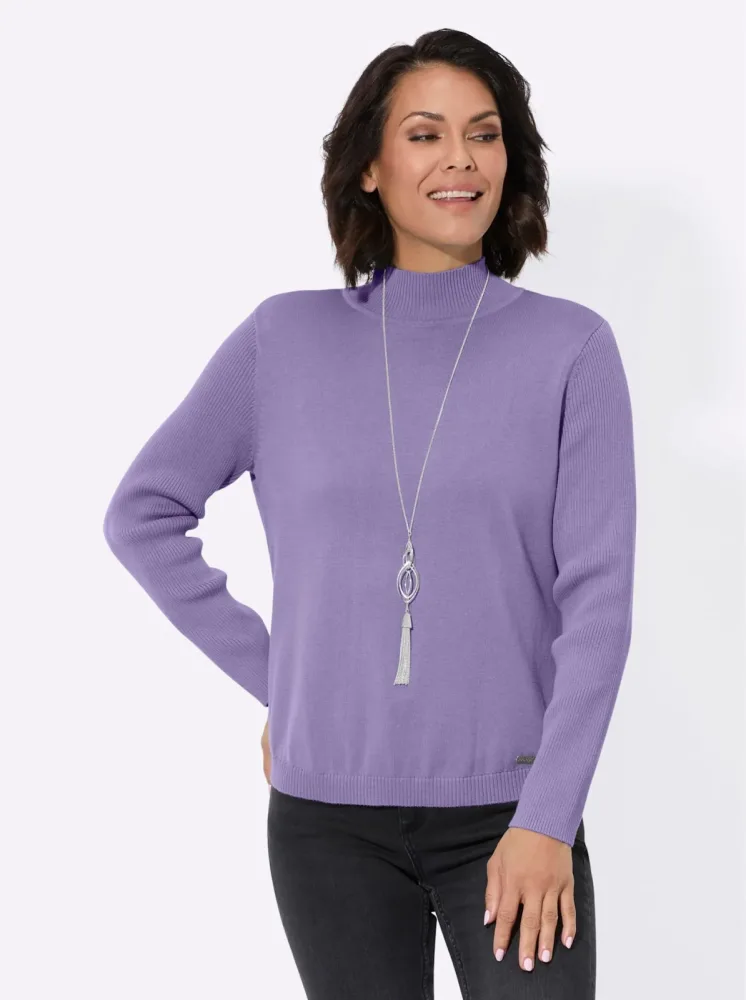Casual Looks Stehkragenpullover 