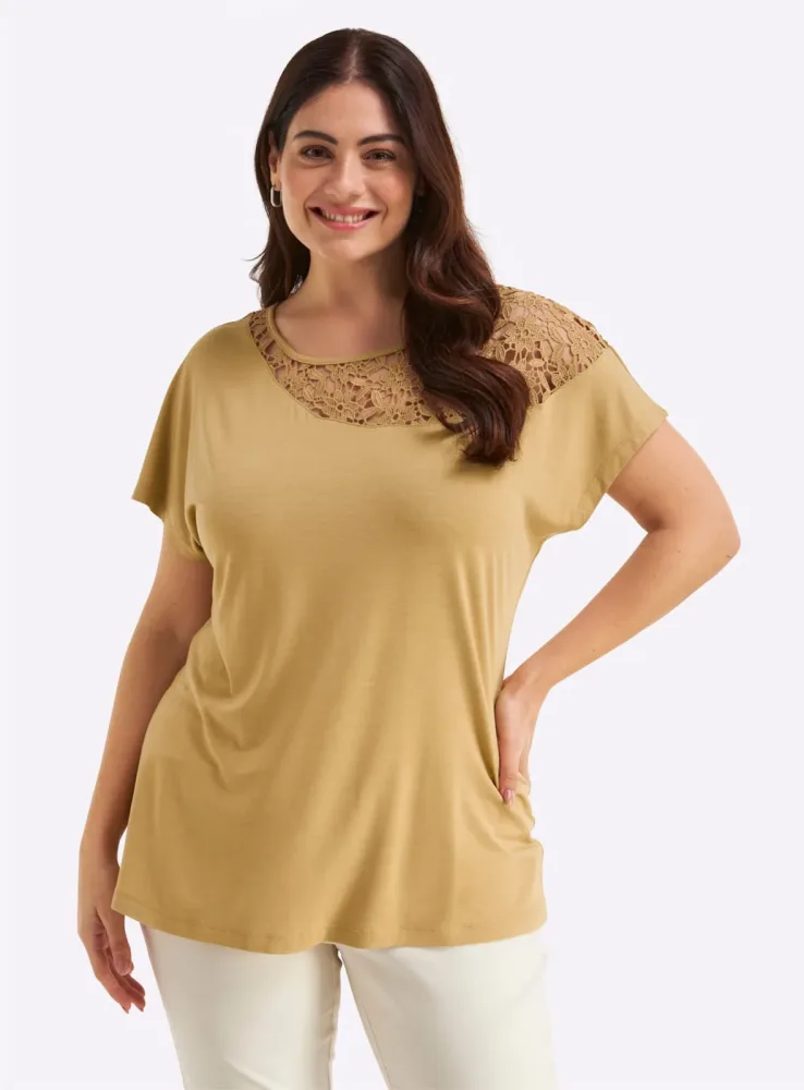 Sheego Rundhalsshirt 
