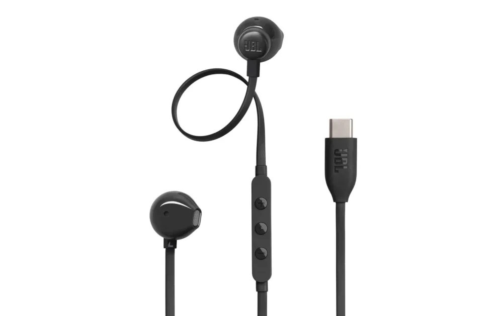 JBL Tune 305C - Kopfhörer (In-ear, Schwarz)