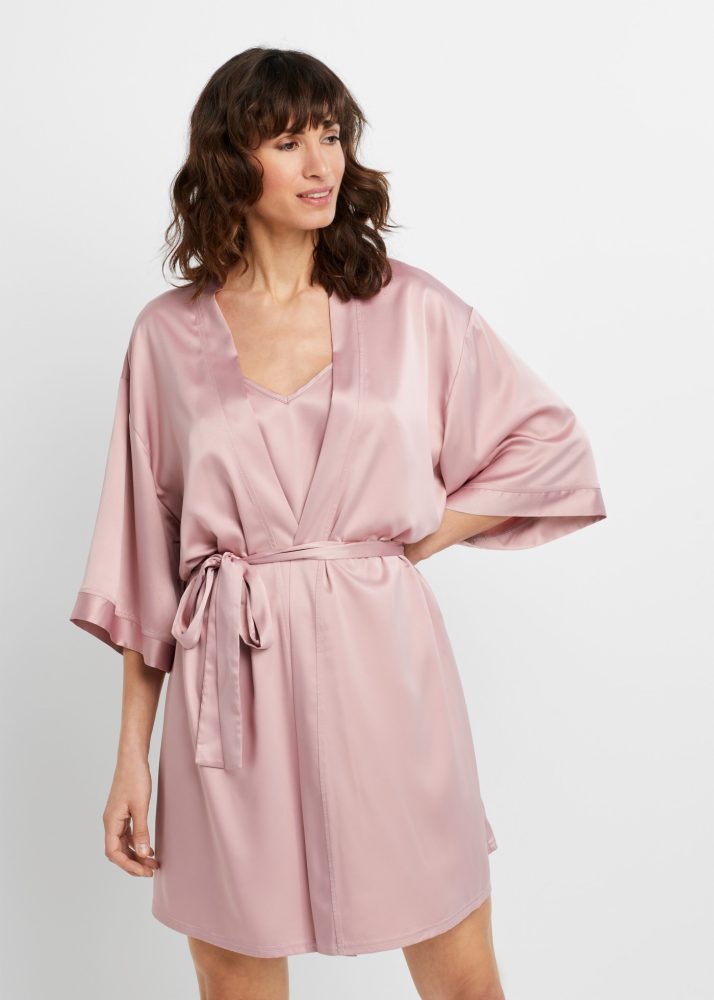 bonprix Kimono Set, 2er, im Kimono-Stil mit Negligé