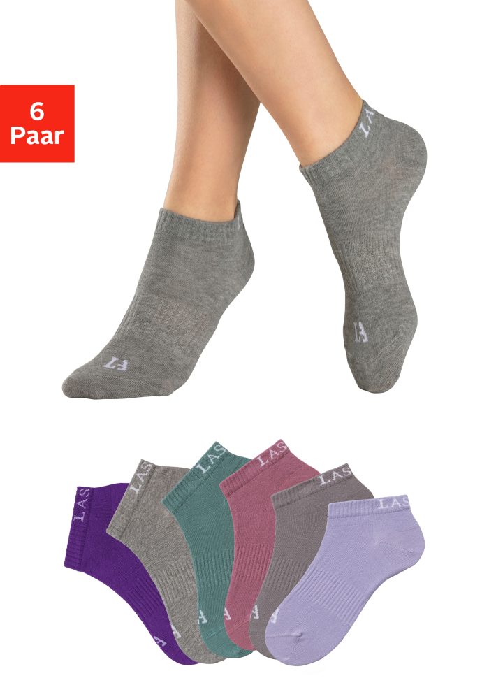 LASCANA ACTIVE Sneakersocken 