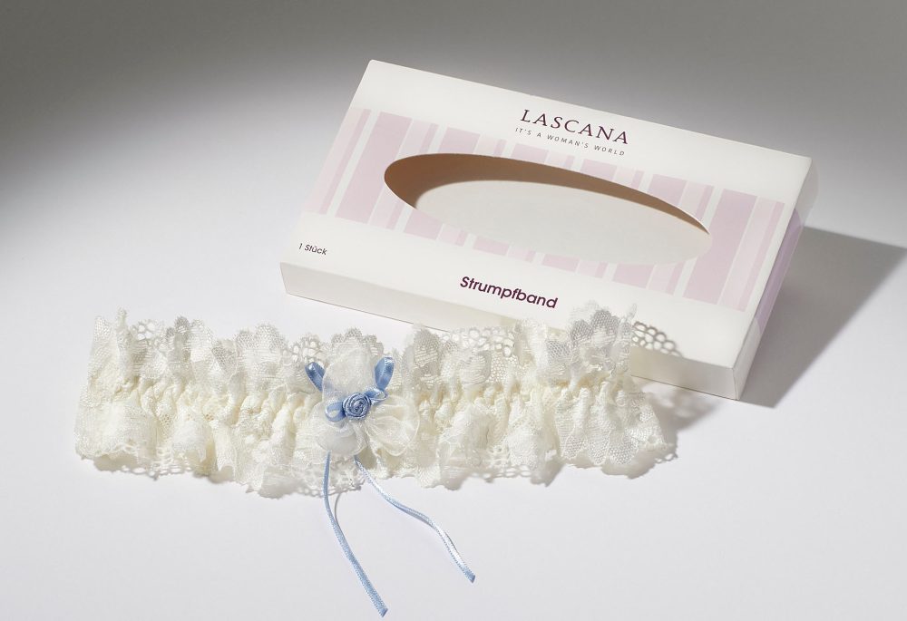LASCANA Strumpfband aus edler Spitze, sexy Dessous, Reizwäsche