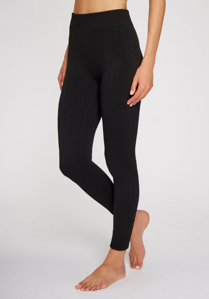 Lavana Strickstrumpfleggings 