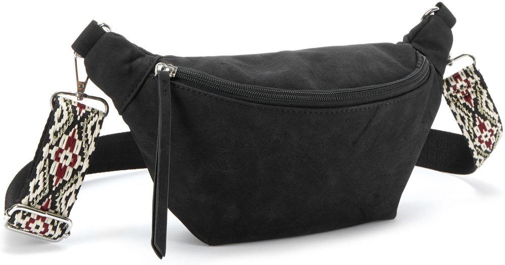 Vivance Bauchtasche, Umhängetasche mit abnehmbarem Träger VEGAN