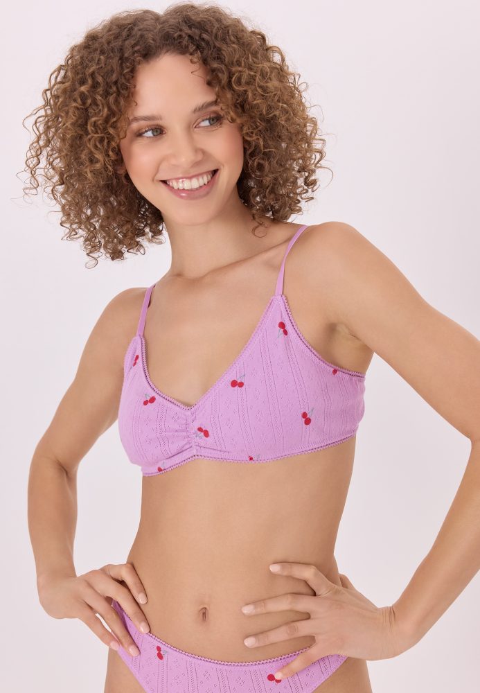 LSCN by LASCANA Bralette mit süsser Raffung vorn