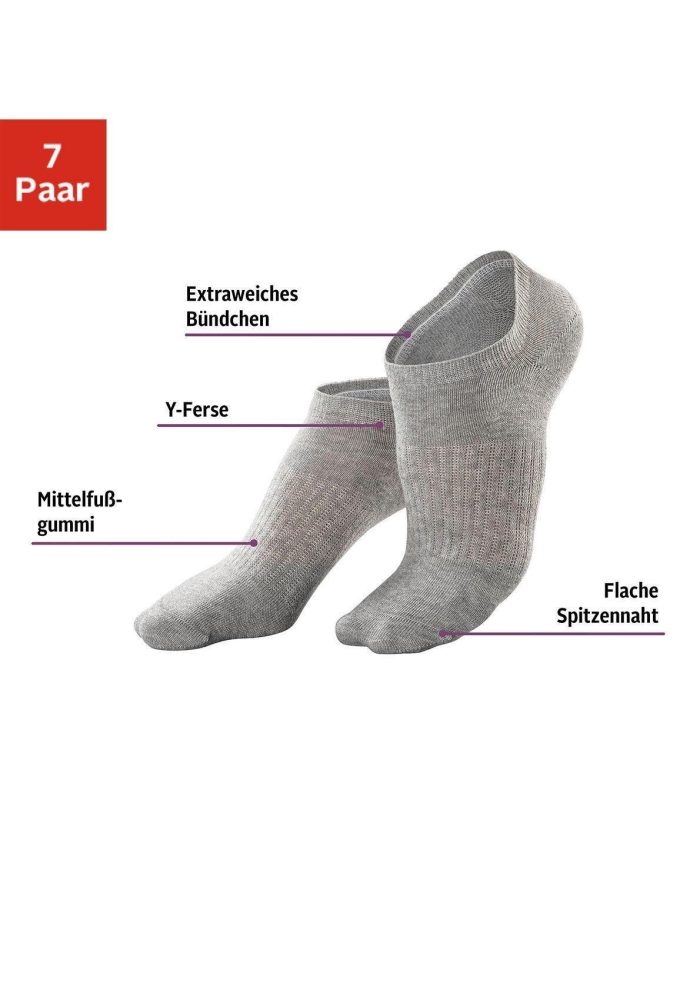 LASCANA ACTIVE Sneakersocken 