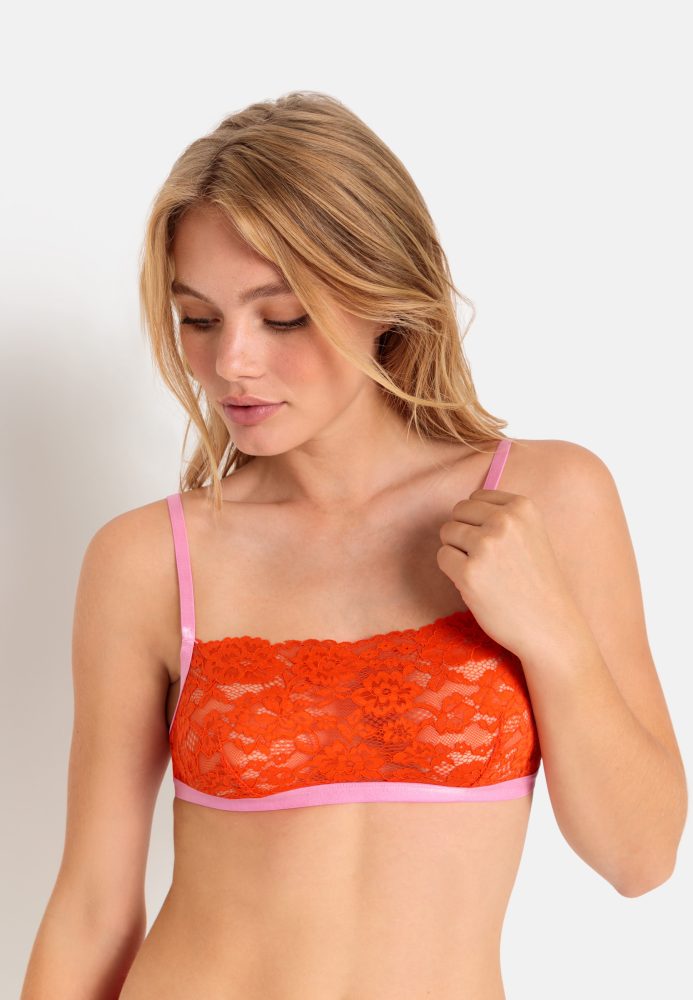 LSCN by LASCANA Bustier, (1 tlg.), mit glänzendem Bündchen