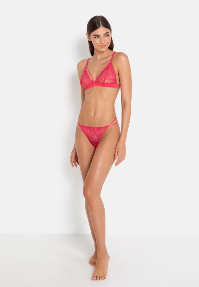 LSCN by LASCANA Bralette 1 Stk. aus blättriger Spitze