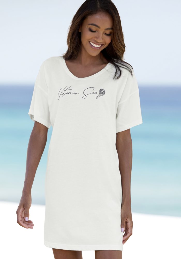 Vivance Dreams by Lascana Sleepshirt mit schönem Frontprint