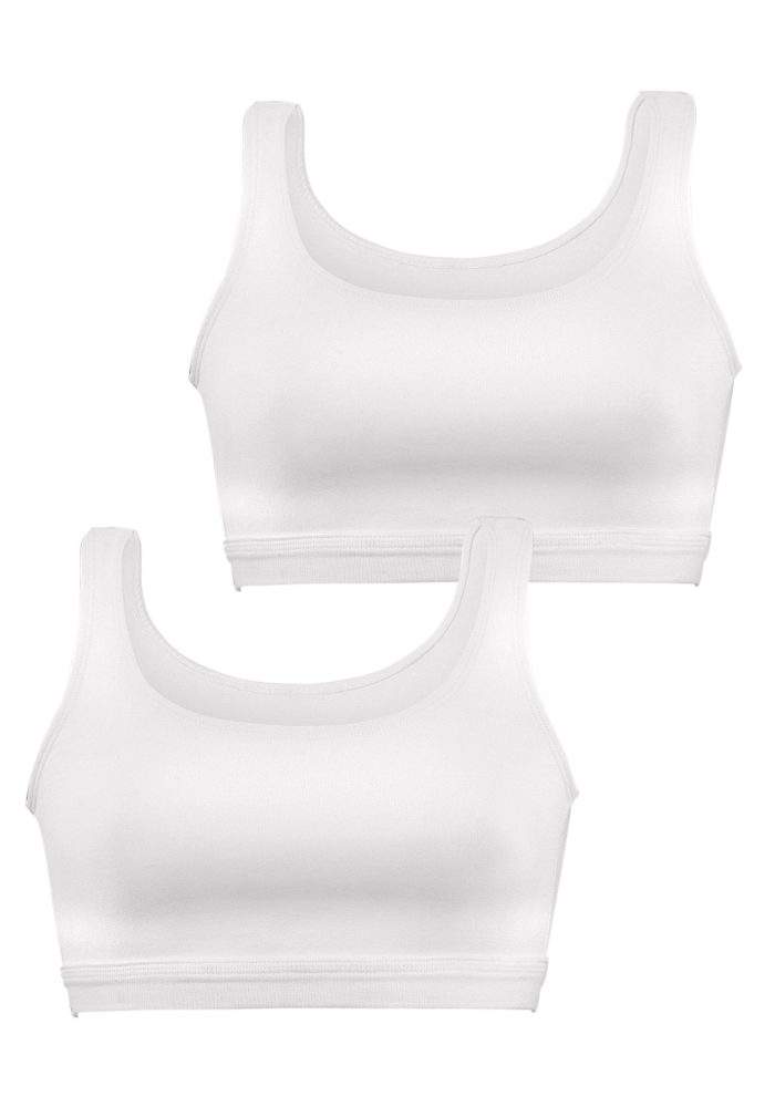 petite fleur Bustier Cup A/B-C/D aus elastischer Baumwoll-Qualität