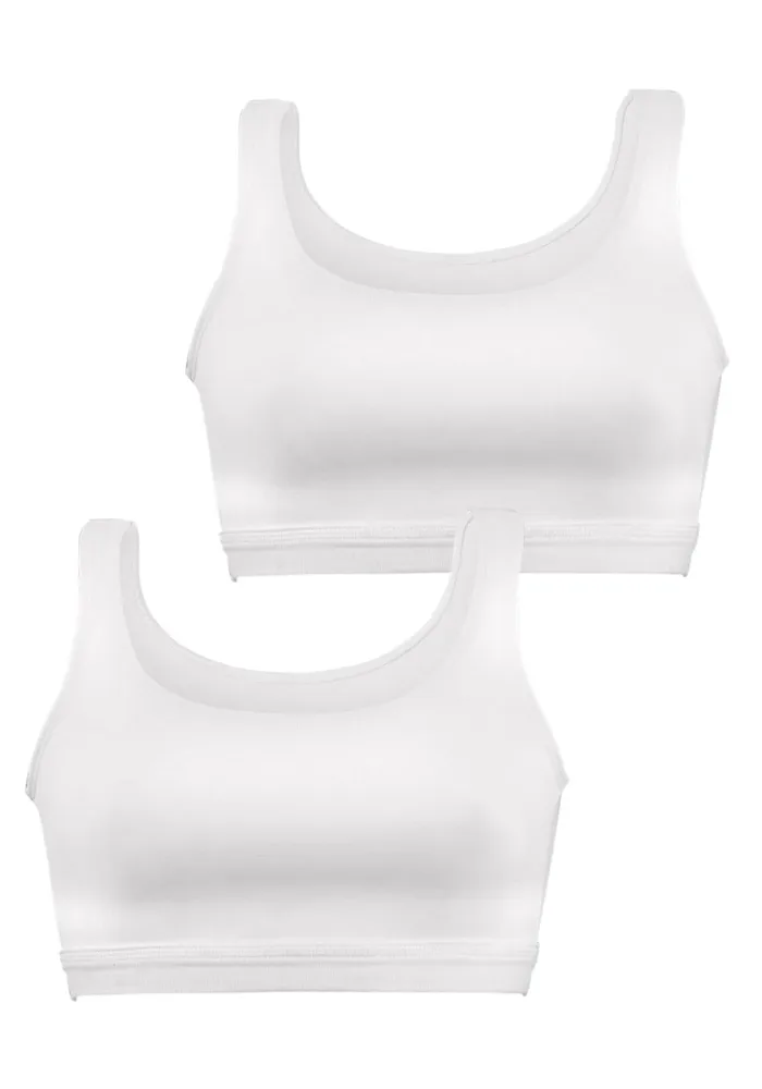 petite fleur Bustier Cup A/B-C/D aus elastischer Baumwoll-Qualität