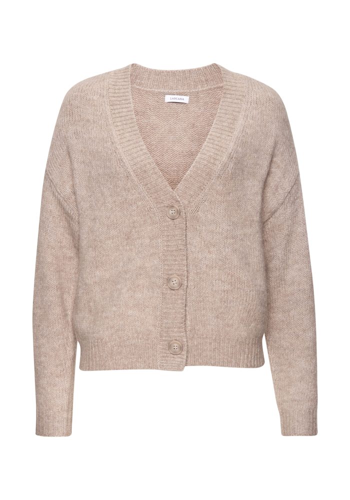LASCANA Strickjacke mit Knopfleiste, weicher Cardigan