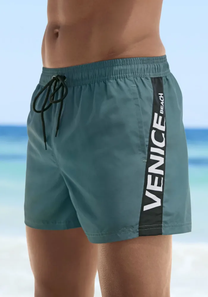 Venice Beach Badeshorts mit grossem Markenschriftzug