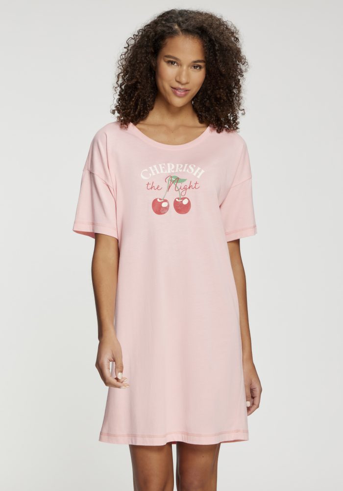 Lascana - Pyjama Oberteil, für Damen, Multicolor, Größe 32-34