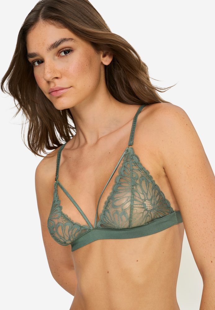 LSCN by LASCANA Bralette 1 Stk. aus blättriger Spitze