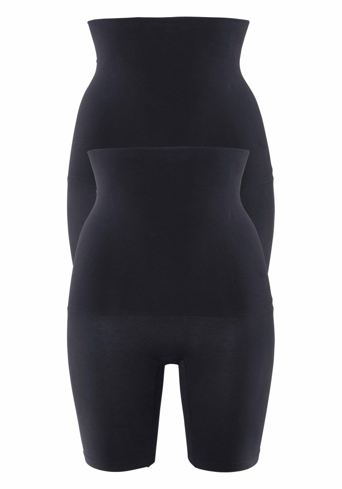 petite fleur Formpants 2er-Pack, shape wear, unifarben, Baumwollmischung