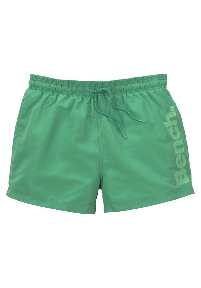 Bench. Badeshorts mit seitlichem Logoschriftzug