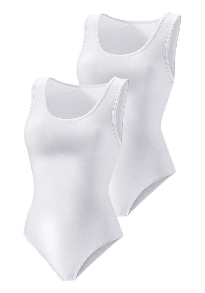 Vivance Shirtbody 2er-Pack, aus elastischer Baumwoll-Qualität