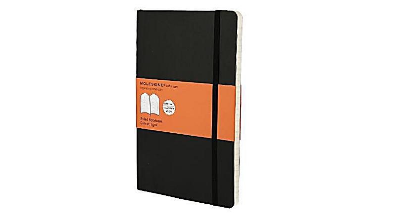 Moleskine QP616 Notizbuch Schwarz A5 192 Blätter