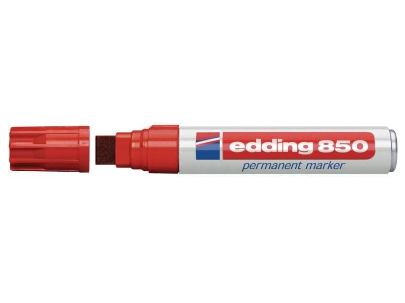 EDDING Permanent Marker 850 5-15mm 850-2 rot