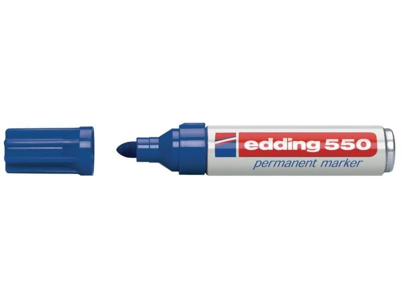 EDDING Permanent Marker 550 3-4mm 550-3 blau
