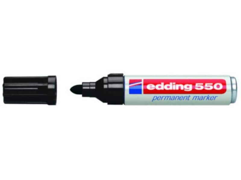 EDDING Permanent Marker 550 3-4mm 550-1 schwarz