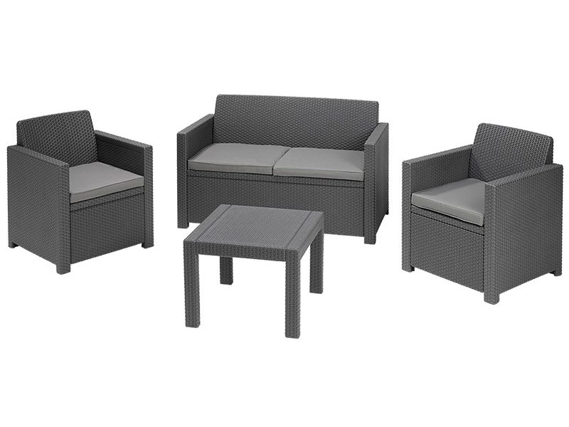 ALLIBERT Balkon-Loungeset ALABAMA