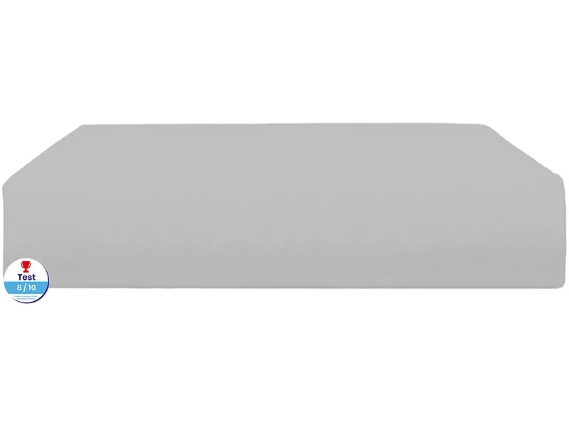 Fixleintuch DH JERSEY PEIGNE 120x200cm wolkengrau