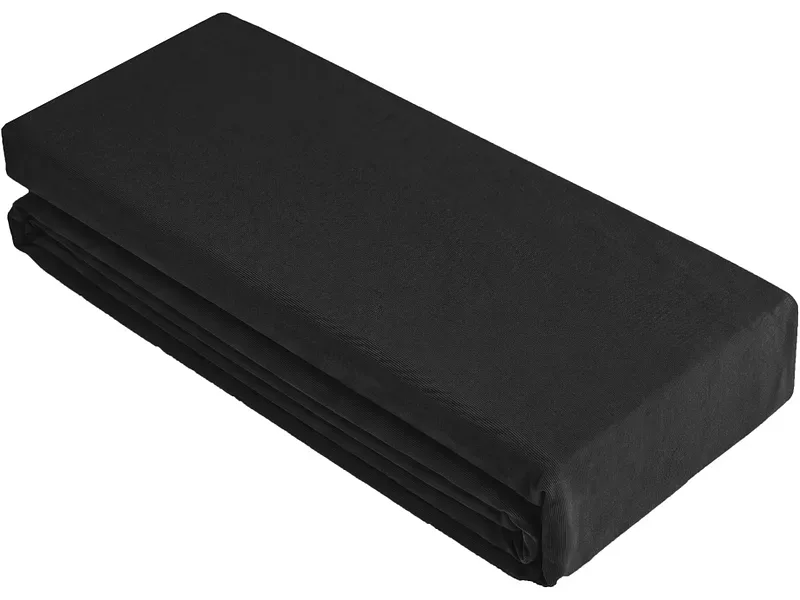 Fixleintuch DH BOXSPRING 160x200cm schwarz