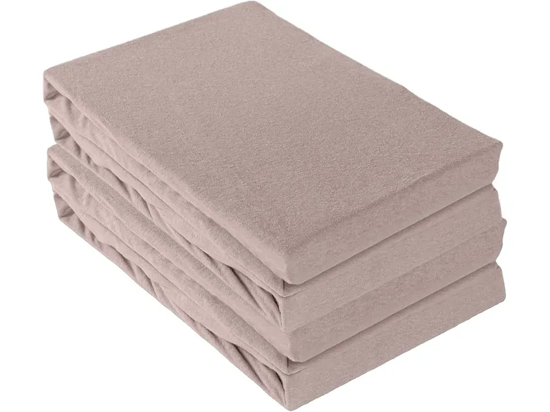 Fixleintuch DH DUOPACK 2*160x200cm taupe