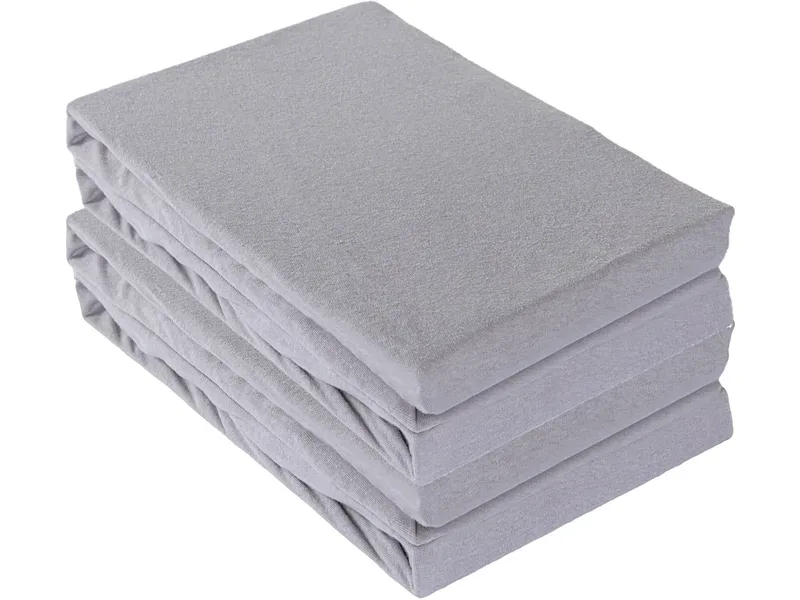 Fixleintuch DH DUOPACK 2*160x200cm grau