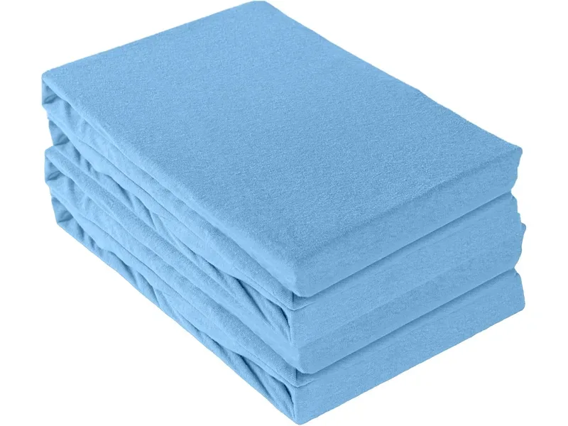 Fixleintuch DH DUOPACK 2*160x200cm blau