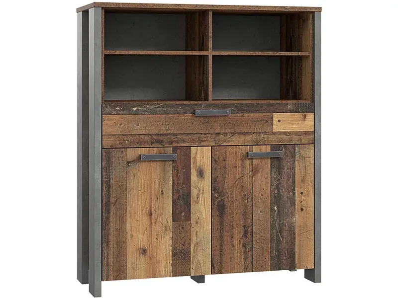 Highboard CLIF 41.6x106.7x127.9cm
