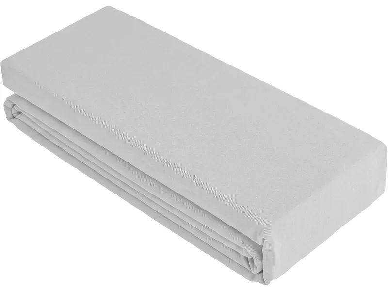 Fixleintuch DH BOXSPRING 120x200cm grau