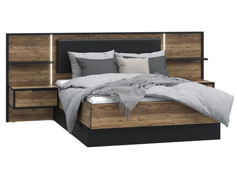 Bett VERNAZZA 180x200cm spanplatte holz
