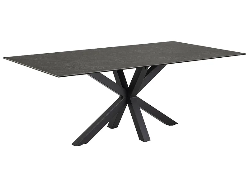 mutoni - Esstisch Triple-X 200x100, One Size, Schwarz
