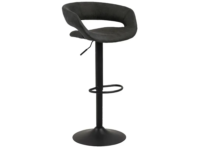 Barhocker GRACE polyester anthrazit