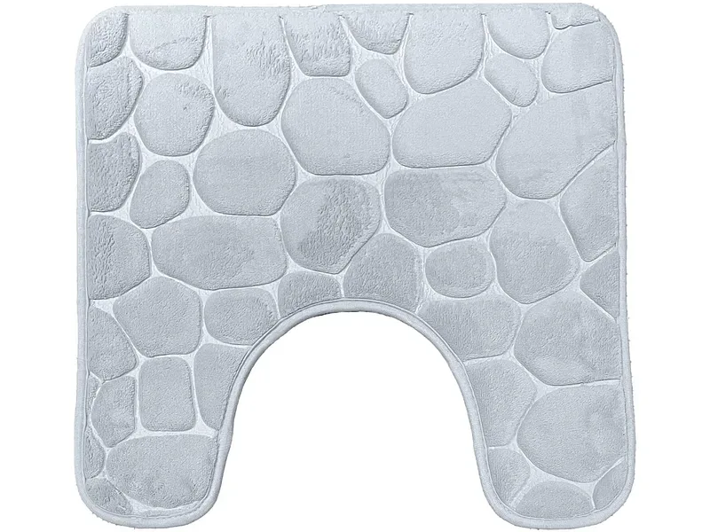 Badematte AMIR 50x45cm grau