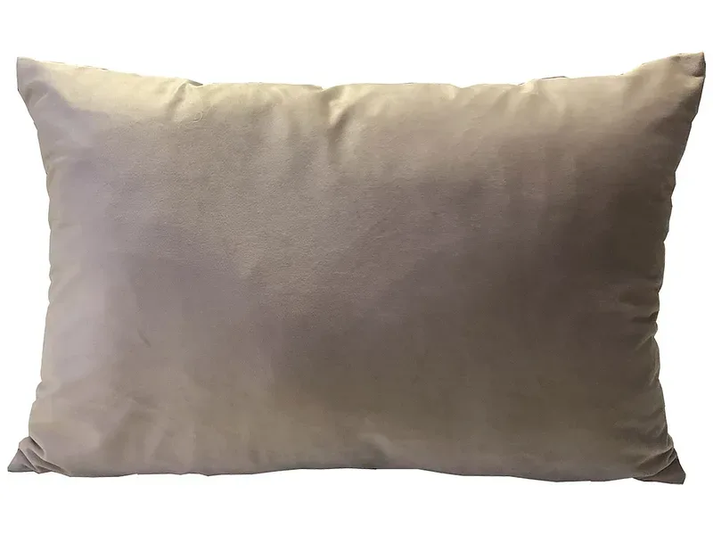 Kissen VELVET 40x60cm beige unifarben