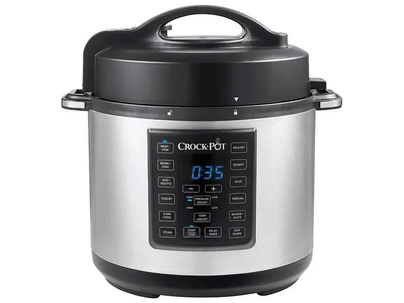 Crock-Pot Multi-Cooker Schongarer 5.6l – Dampfgarer – inox
