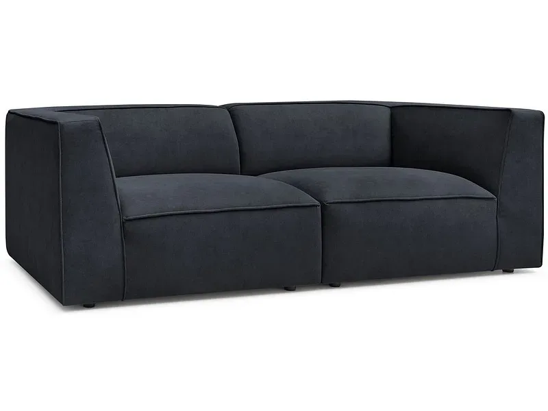 Sofa BOBOCHIC MOLIERE Samt dunkelblau