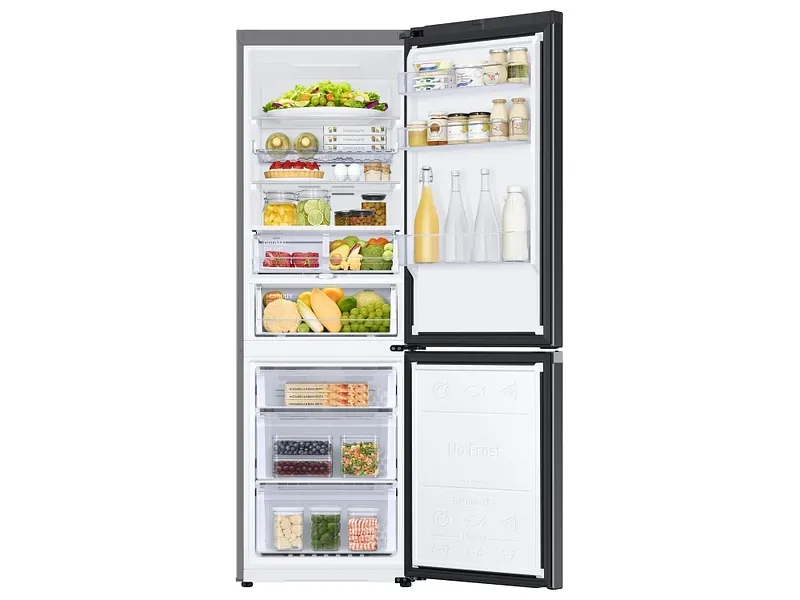 SAMSUNG Kühl-Gefrierschrank-Kombi RB34C605CB1/WS 305L No Frost+