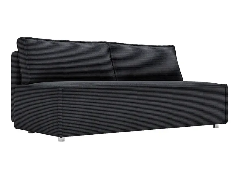 Bettsofa UNO Stoff dunkelgrau