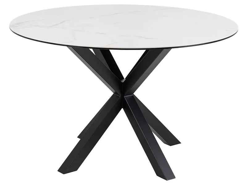 mutoni - Esstisch Triple-X Keramik weiss 119, One Size