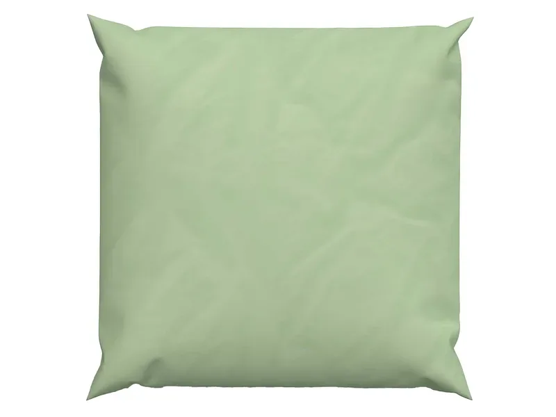 Lotus Bettwaren - Lotus Bettwäsche Satin uni, Satin Uni Bettwäsche, 65 x 65 cm, Moosgrün