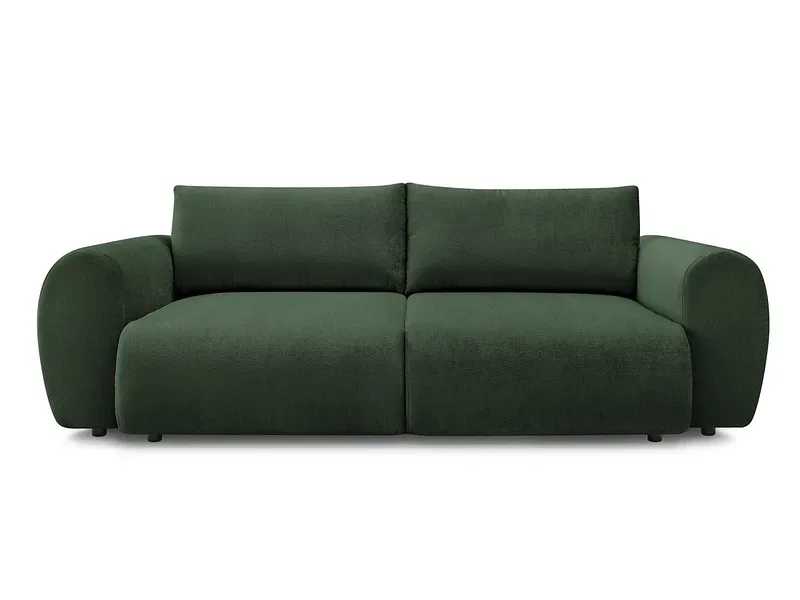 3er Sofa BOBOCHIC LUCIEN Stoff grün