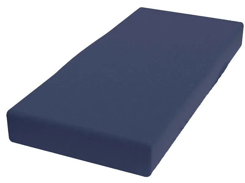 LOTUS Fixleintuch SATIN LOTUS 160x200cm nachtblau